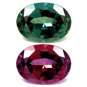 Alexandrite Oval 0.76 carat Green Photo