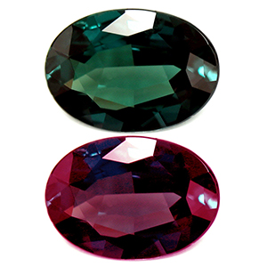Alexandrite Oval 0.96 carat Green Photo
