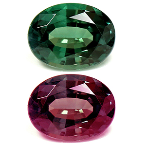 Alexandrite Oval 0.82 carat Green Photo