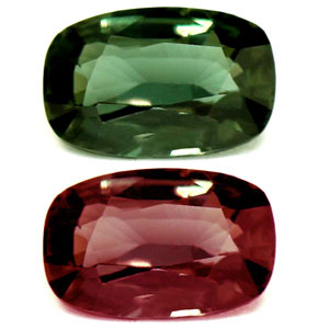 Alexandrite Cushion 0.67 carat Green Photo