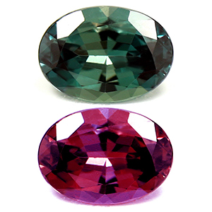 Alexandrite Oval 0.80 carat Green Photo