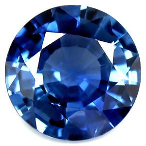 GIA Certified Untreated 1.39 cts. Sapphire Round