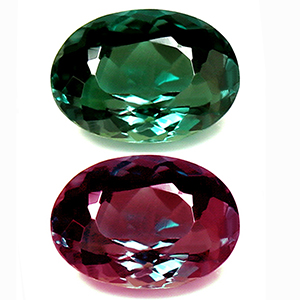 Alexandrite Oval 0.53 carat Green Photo