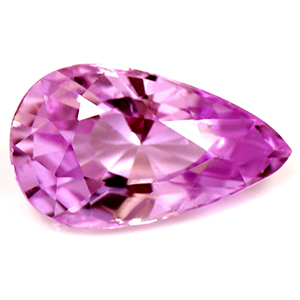 Sapphire Pear 1.24 carat Pink Photo