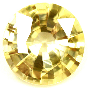 Sapphire Round 1.10 carat Yellow Photo