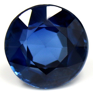 Sapphire Round 0.66 carat Blue Photo