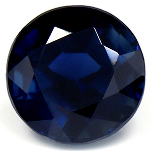 Sapphire Round 0.71 carat Blue Photo