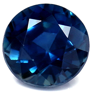 Sapphire Round 0.66 carat Blue Photo