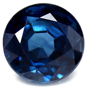 Sapphire Round 0.66 carat Blue Photo