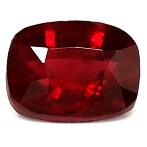 Ruby Cushion 0.51 carat Red Photo