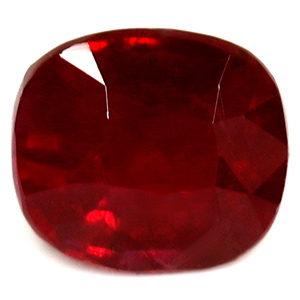 Ruby Cushion 0.56 carat Red Photo
