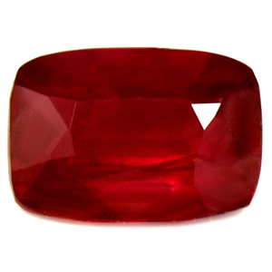 Ruby Cushion 0.62 carat Red Photo