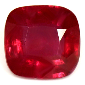 Ruby Cushion 0.72 carat Red Photo