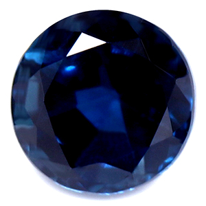 Sapphire Round 0.75 carat Blue Photo