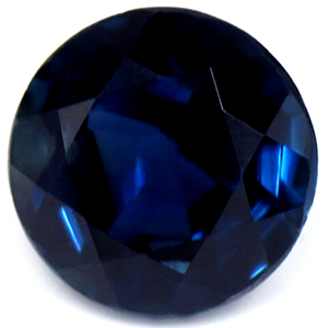 Sapphire Round 0.64 carat Blue Photo