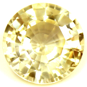 Sapphire Round 1.09 carat Yellow Photo