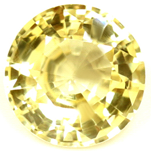 Sapphire Round 1.31 carat Yellow Photo