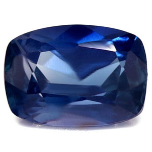 Sapphire Cushion 1.04 carat Blue Green Photo