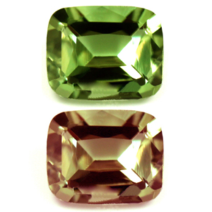 Alexandrite Cushion 0.58 carat Green Photo