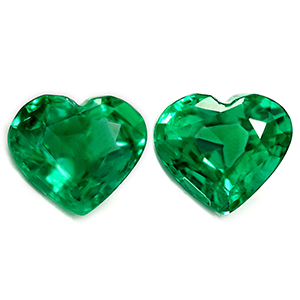 1.46 carat Heart Emerald - Gemstone Thumbnail