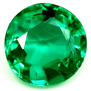 Emerald Round 0.64 carat Green Photo