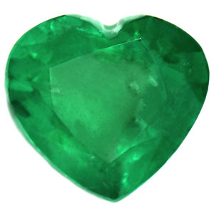 1.08 carat Heart Emerald - Gemstone Thumbnail