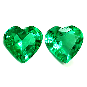 1.32 carat Heart Emerald - Gemstone Thumbnail