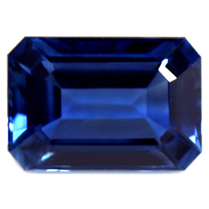 Sapphire Emerald 0.74 carat Blue Photo