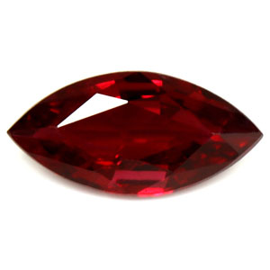 Ruby Marquise 0.62 carat Red Photo