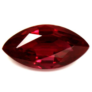 Ruby Marquise 0.72 carat Red Photo