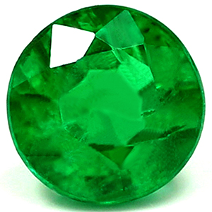 Emerald Round 0.56 carat Green Photo