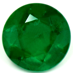 Emerald Round 0.58 carat Green Photo