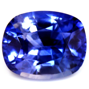 Sapphire Cushion 0.78 carat Blue Photo