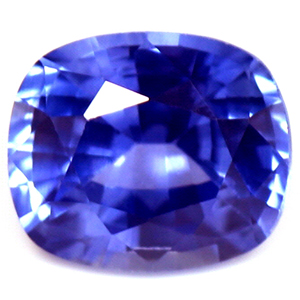 Sapphire Cushion 0.75 carat Blue Photo