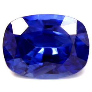 Sapphire Cushion 0.67 carat Blue Photo