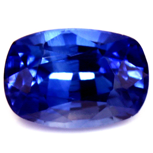 Sapphire Cushion 0.73 carat Blue Photo