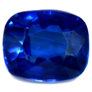Sapphire Cushion 1.00 carat Blue Photo