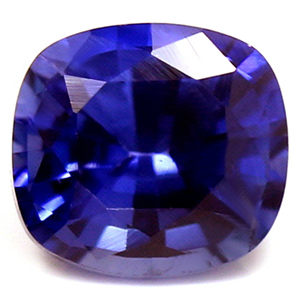 Sapphire Cushion 0.61 carat Blue Photo