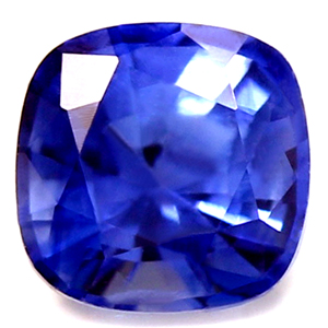 Sapphire Cushion 0.63 carat Blue Photo