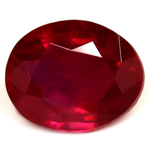 Ruby Oval 0.59 carat Red Photo