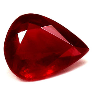 0.49 carat Pear Ruby - Gemstone Thumbnail