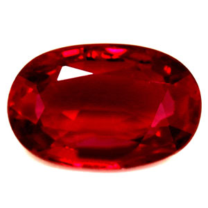 Ruby Oval 0.57 carat Red Photo