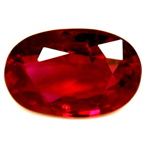 Ruby Oval 0.54 carat Red Photo