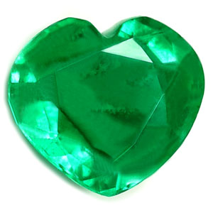 0.92 carat Heart Emerald - Gemstone Thumbnail