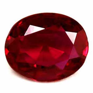 0.56 carat Oval Ruby - Gemstone Thumbnail