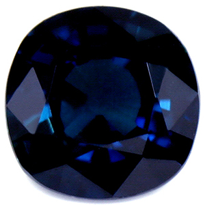 Sapphire Cushion 0.84 carat Blue Photo