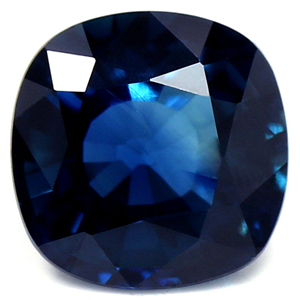 Sapphire Cushion 1.18 carat Blue Photo