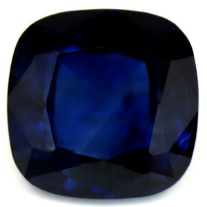 Sapphire Cushion 0.91 carat Blue Photo