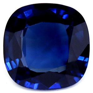 Sapphire Cushion 0.57 carat Blue Photo