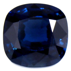 Sapphire Cushion 0.59 carat Blue Photo